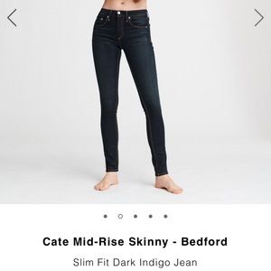 Rag and Bone Mid-Rise Skinny in Bedford